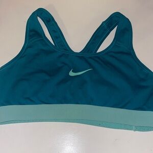 Aqua Nike Sports Bra
